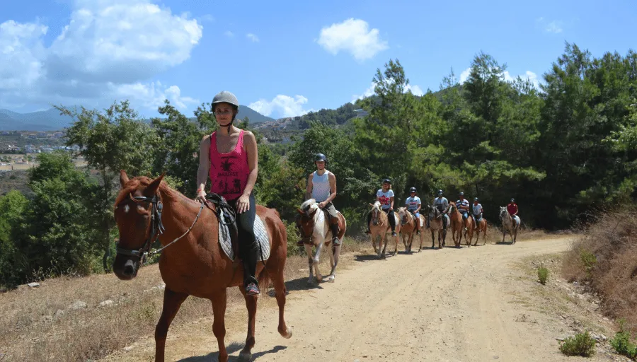 Horse riding in Syedra photo 7